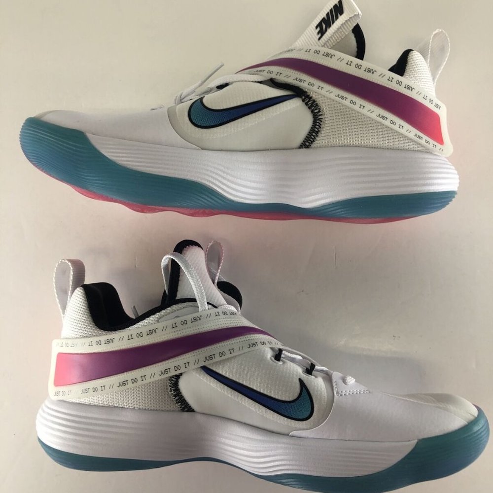 Nike React HyperSet SE Volleyball Shoes Womens  CN9609-120 Crimson Jade New - Picture 4 of 10